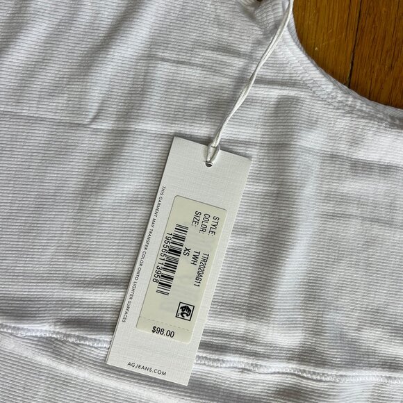 NWT AG Jeans, Edie Sleeveless Turtleneck, XS - Picture 3 of 3